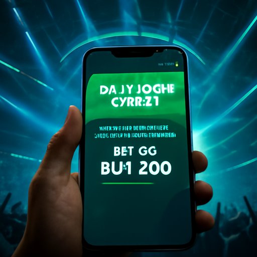 betting sites app daily offer banner on phone